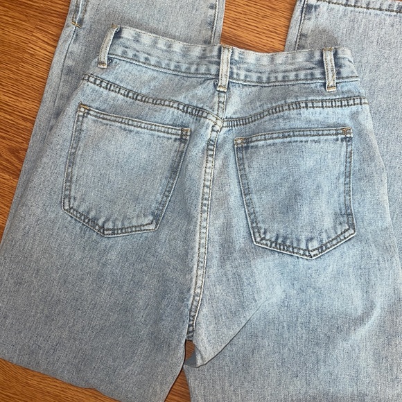 PLT split hem jeans 6 - Picture 4 of 4